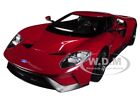 2017 FORD GT RED 1/24-1/27 DIECAST MODEL CAR BY WELLY 24082