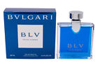 Bvlgari BLV pour Homme by Bvlgari 3.4 oz EDT Cologne for Men New In Box