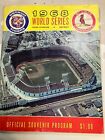 1968 World Series Baseball Program Detroit Tigers St Louis Cardinals unscored