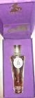 Vintage SHALIMAR Guerlain Parfum Extrait 1/4 oz Umbrella Bottle w Purple Box