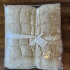 New ListingPottery Barn Cloud Linen King Quilt Flax Color