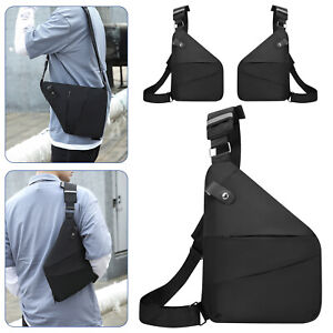 Waterproof Personal Shoulder Anti Theft Pocket Bag Men Travel Casual Chest Pack