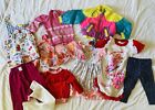 Lot 1980s Vtg Kid Toddler Retro Clothing Bundle Sz 2-3 Hearts 2T Jacket Poppies