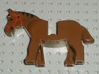 LEGO Minifig Horse Oldbrown HORSE 4393c04 / 6076 6090 6079 6762 6082 6078 6779