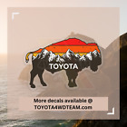 Toyota Buffalo Sticker 4x4 Tacoma Tundra 4Runner Land FJ Cruiser SR5 YETI 4WD