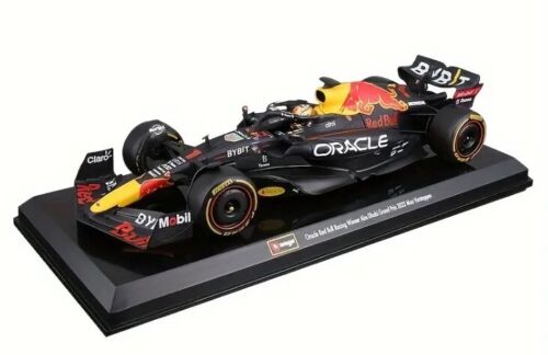 Bburago 1/24 Oracle Red Bull F1 RB18 Max Verstappen 2022 Formula 1 Championship