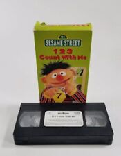 Sesame Street - 1 2 3 Count With Me (VHS, 1997)