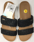 Reef Women's Cushion Vista Braid Sandals BLACK Womens 8