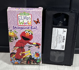 Elmos World - Springtime Fun (VHS, 2002)