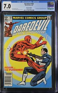 Daredevil #183 CGC 9.4 1982 - Marvel Comics Frank Miller Cover Punisher App!