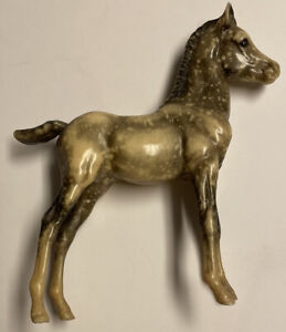 Breyer Traditional Proud Arabian Foal PAF #220 Dapple Grey Gray Vintage