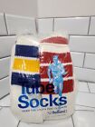 Vintage NOS 4 Pair Over The Calf Stripe Tube Socks Mens Full Cushion Andhurst