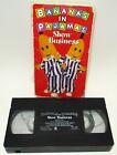 Bananas In Pajamas - Show Business (VHS) 1996 Pyjamas B1 B2 *Slip Case Damaged*
