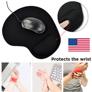 Mouse Pad Wrist Rest Support Ergonomic Comfort Mat Non-Slip PC Laptop Computer-