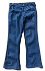 VTG Mens 70s Lee Bell Bottom Flare Jeans Blue 34 x 31.75