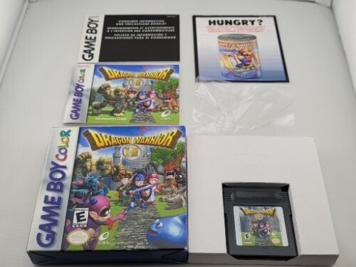 Dragon Warrior I & II 1 2 Nintendo GameBoy Color Complete In Box CIB Near Mint