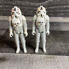 1980 Vintage Star Wars Kenner ESB AT-AT Driver Lot of 2 -  Paint Wear
