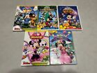 DISNEY MICKEY MOUSE CLUBHOUSE DVD LOT OF 5 - MINNIE'S MASQUERADE, MICKEY'S TREAT