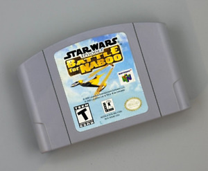 Star Wars Episode 1: Battle for Naboo - Nintendo 64 - N64 - Tested and Authentic