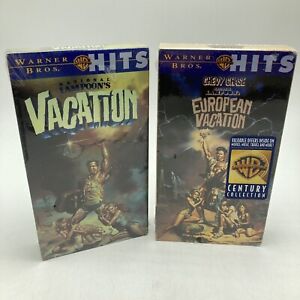 New ListingNational Lampoons Vacation & European Vacation Movie Sealed VHS Lot