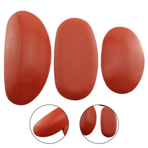 3 Pcs Pottery Clay Ribs Soft Rubber Ceramic Rib for Artists Red