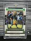 2022 National Treasures Aaron Rodgers Back to Back Silver MVP Moments #/25