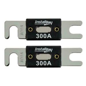 The Install Bay ANL300 High Quality Nickel Plated 300 Amp 300A Fuse (2/pack)
