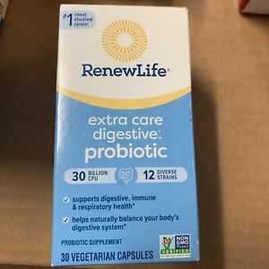 RenewLife Ultimate Flora Extra Care Probiotic 30 Billio, 30 Caps EXP 02/25 #8628