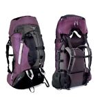 OSPREY luna 75 Maroon BACKPACKING Backpack with day pack size MEDIUM- EUC