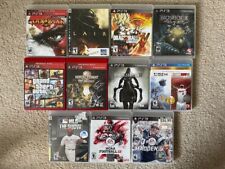 Lot of 11 PlayStation PS3 Games Tested Most are CIB