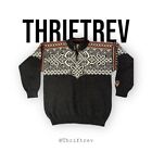 [L] Vintage Dale Of Norway 1999 Vail Wool Sweater Mens