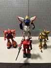 Rare Gundam Action Figure Lot Of 4 As Is Some Vintage!!
