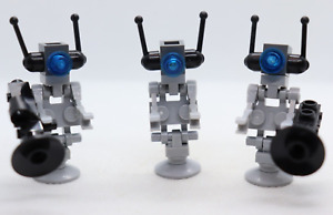 3) Star Justice Droid Bot Lot 10190 Factory Space LEGO® Minifigure Mini Figure