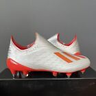 Adidas X 19+ SG Silver Mens Cleats Soccer Football Boots F35674 Size US7.5