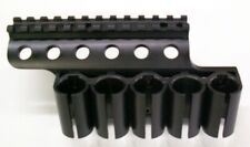 Max Mount 500/590 Top Mounted Picatinny Rail w/ 5 Shell Holder Mossberg 500/590