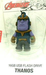Marvel Comic Avengers Thanos 16GB USB Flash Drive New NOS MIB Tribe