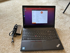Lenovo ThinkPad T580 15.6''  i5-7200U 16GB Mem. 250GB SSD Dual Battery Ubuntu OS