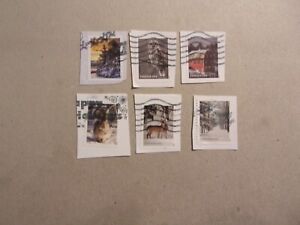 USA Used, 2020 Issue, Dealer's Clearance, Winter Scenes, 6 Sets