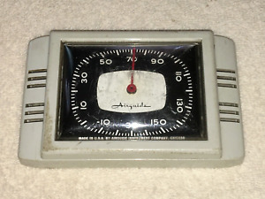 Vintage Airguide Sun Visor Thermometer - Temperature Clipon Windshield Accessory (For: More than one vehicle)