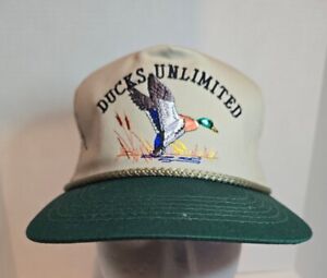 Vintage Ducks Unlimited Hat From 90’s Green Bill