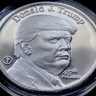 1 oz Silver Donald J Trump 45th President Original .999 Pure Silver Coin MAGA