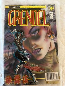 Grendel #1 Newsstand Key Issue 1st app Christine Spar Netflix Comico Comics 1986