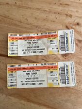 Ticket stubs from Tina Turner’s last concert in Kansas City