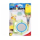 JW Pet Activitoy Double Axis Intellectually Stimulating Mirror Plastic Bird Toy