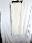 Theory Ivory Silk Crepe Maxi Column Skirt size 6 $425