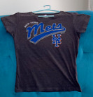 Majestic New York Mets Black T-Shirt Women's Size M