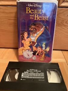 Beauty and the Beast VHS 1992 Walt Disney Classic *Black Diamond* Tested Works!