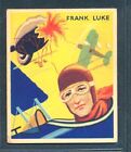 1933-1934 National Chicle Sky Birds #12: FRANK LUKE ~ EX mk