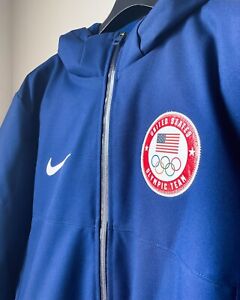 Limited Edition Nike Team USA Beijing Olympics 2022 Down Fill Parka 550 Jacket