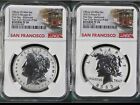 2023 S Reverse Proof Morgan Peace Silver Dollar NGC PF70 FIRST DAY BALTIMORE